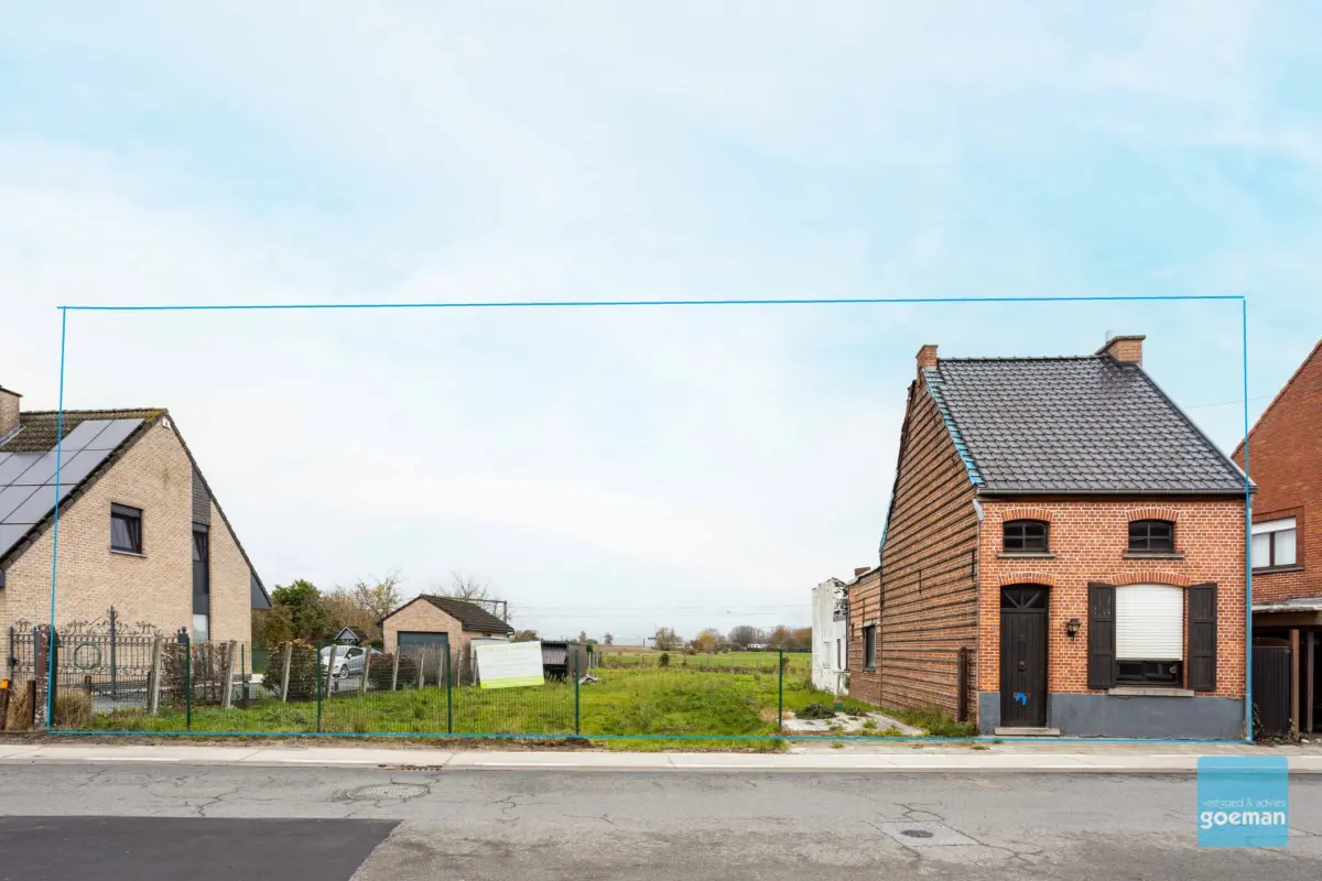 Grond te  koop in Wichelen 9260 199000.00€  slaapkamers m² - Zoekertje 760086
