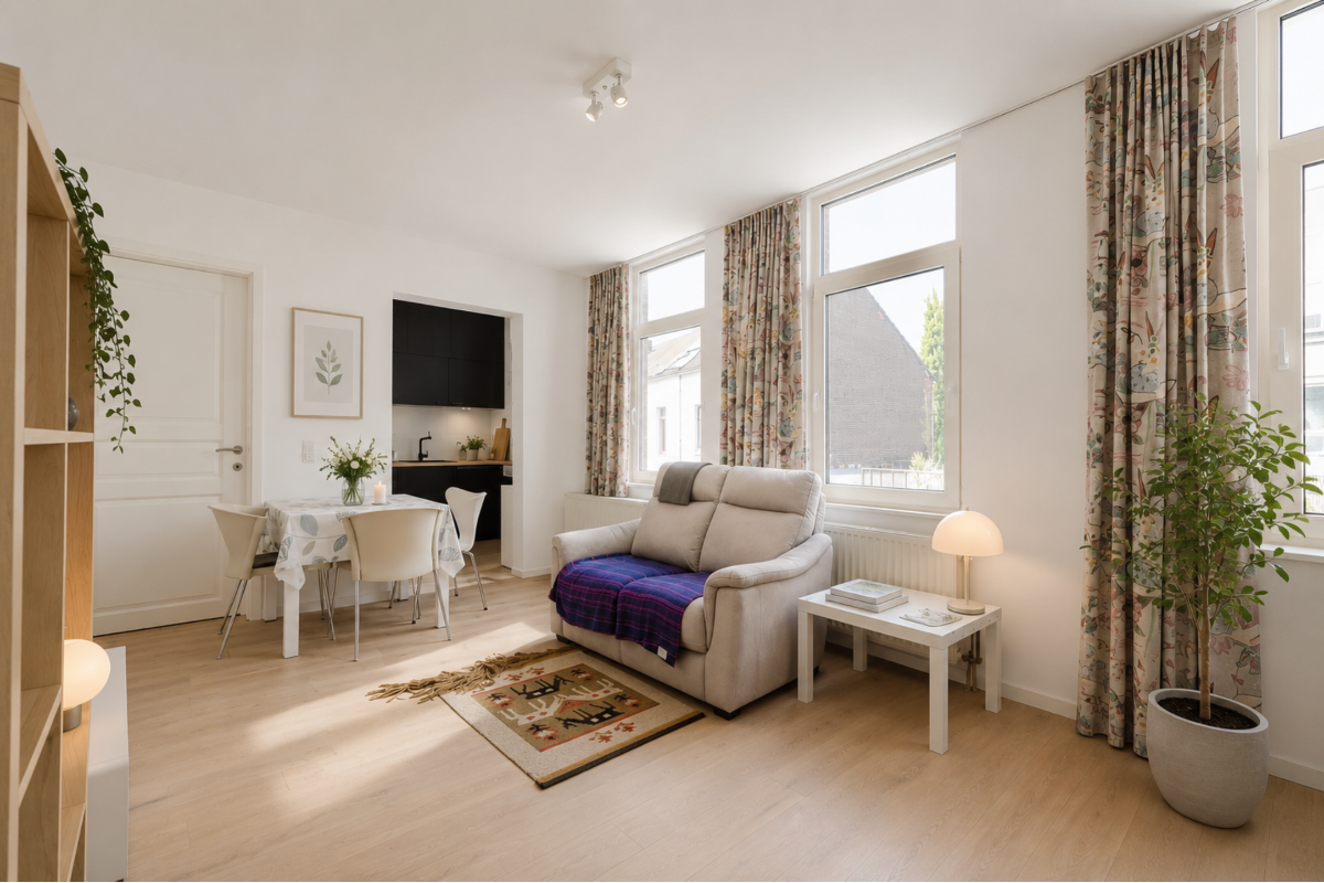 Appartement te  koop in Gent 9000 235000.00€ 1 slaapkamers 54.00m² - Zoekertje 770857