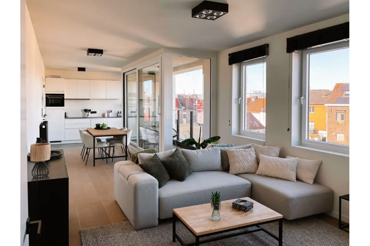 Appartement te  huur in Gent 9000 3245.00€ 1 slaapkamers 115.00m² - Zoekertje 770729