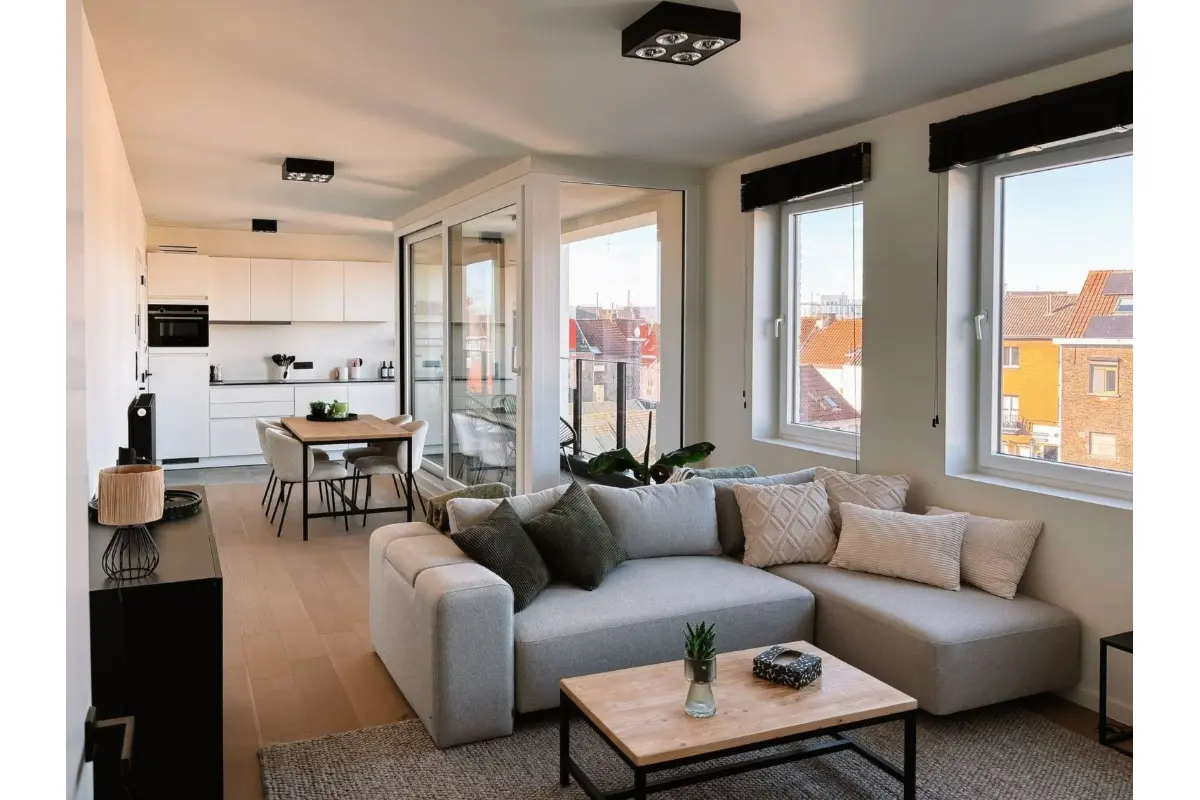 Appartement te  huur in Gent 9000 3028.00€ 1 slaapkamers 115.00m² - Zoekertje 770729