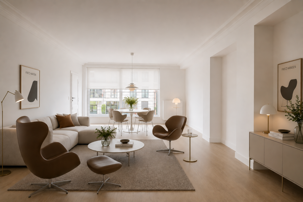 Appartement te  koop in Deinze 9800 385000.00€ 2 slaapkamers 121.00m² - Zoekertje 777372