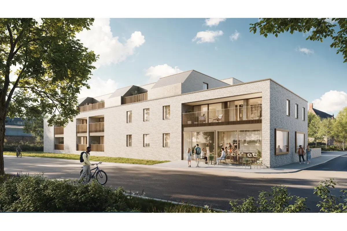 Appartement te  koop in Bellem 9881 407000.00€ 2 slaapkamers 116.00m² - Zoekertje 780801