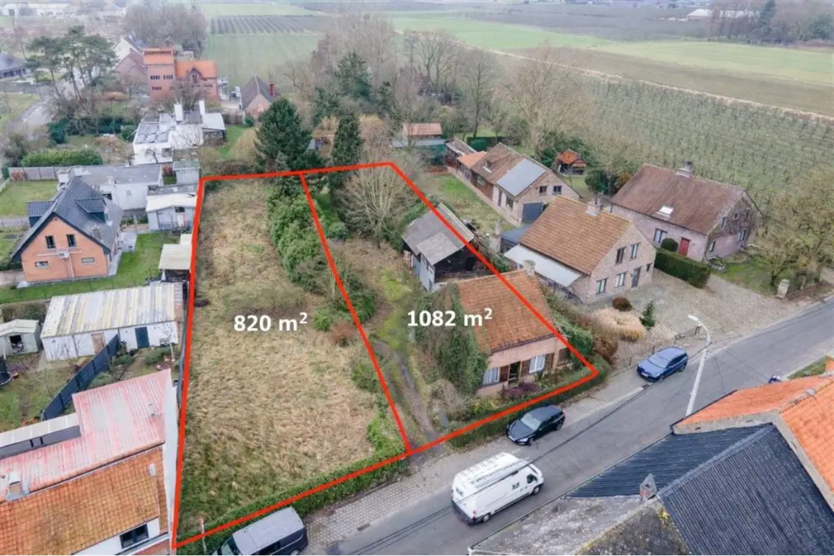 Grond te  koop in Nieuwkerken-Waas 9100 195000.00€  slaapkamers m² - Zoekertje 791560