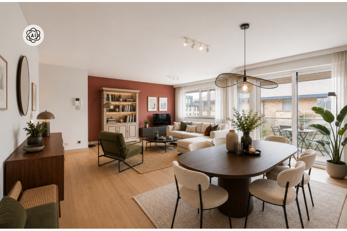 Appartement te  koop in Oudenaarde 9700 299500.00€ 3 slaapkamers 136.00m² - Zoekertje 793984