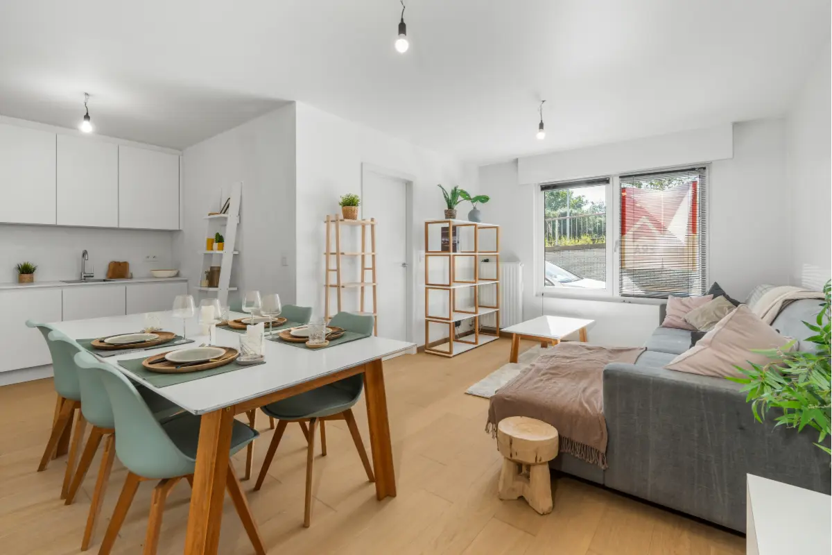Appartement te  koop in Gent 9000 225000.00€ 1 slaapkamers 43.00m² - Zoekertje 793547