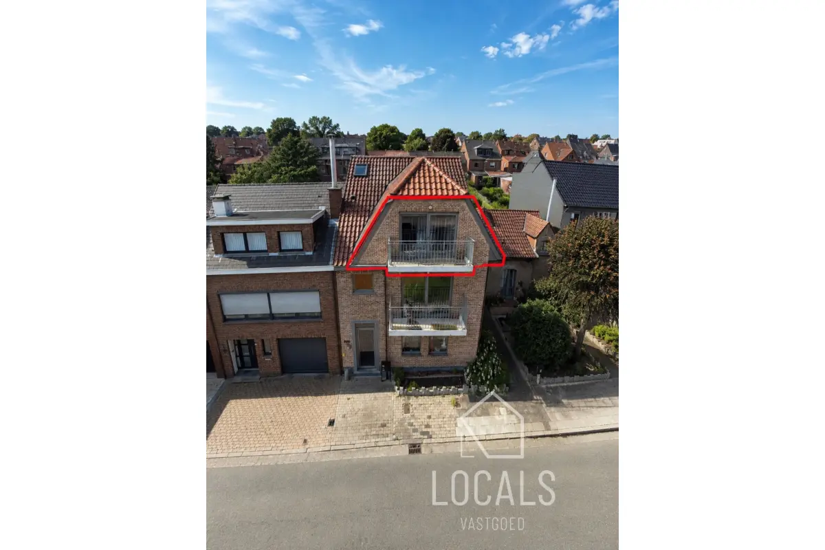 Appartement te  huur in Sint-Lievens-Houtem 9520 800.00€ 1 slaapkamers 66.00m² - Zoekertje 793124