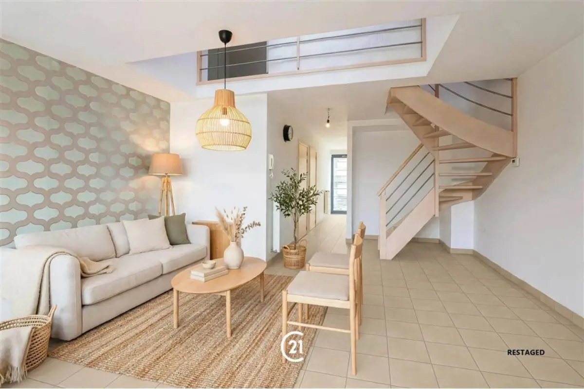 Duplex te  koop in Erembodegem 9320 199000.00€ 1 slaapkamers 76.00m² - Zoekertje 816091