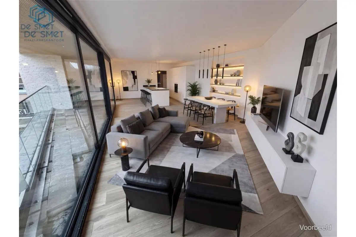 Appartement te  koop in Zandbergen 9506 325000.00€ 2 slaapkamers 102.64m² - Zoekertje 823380