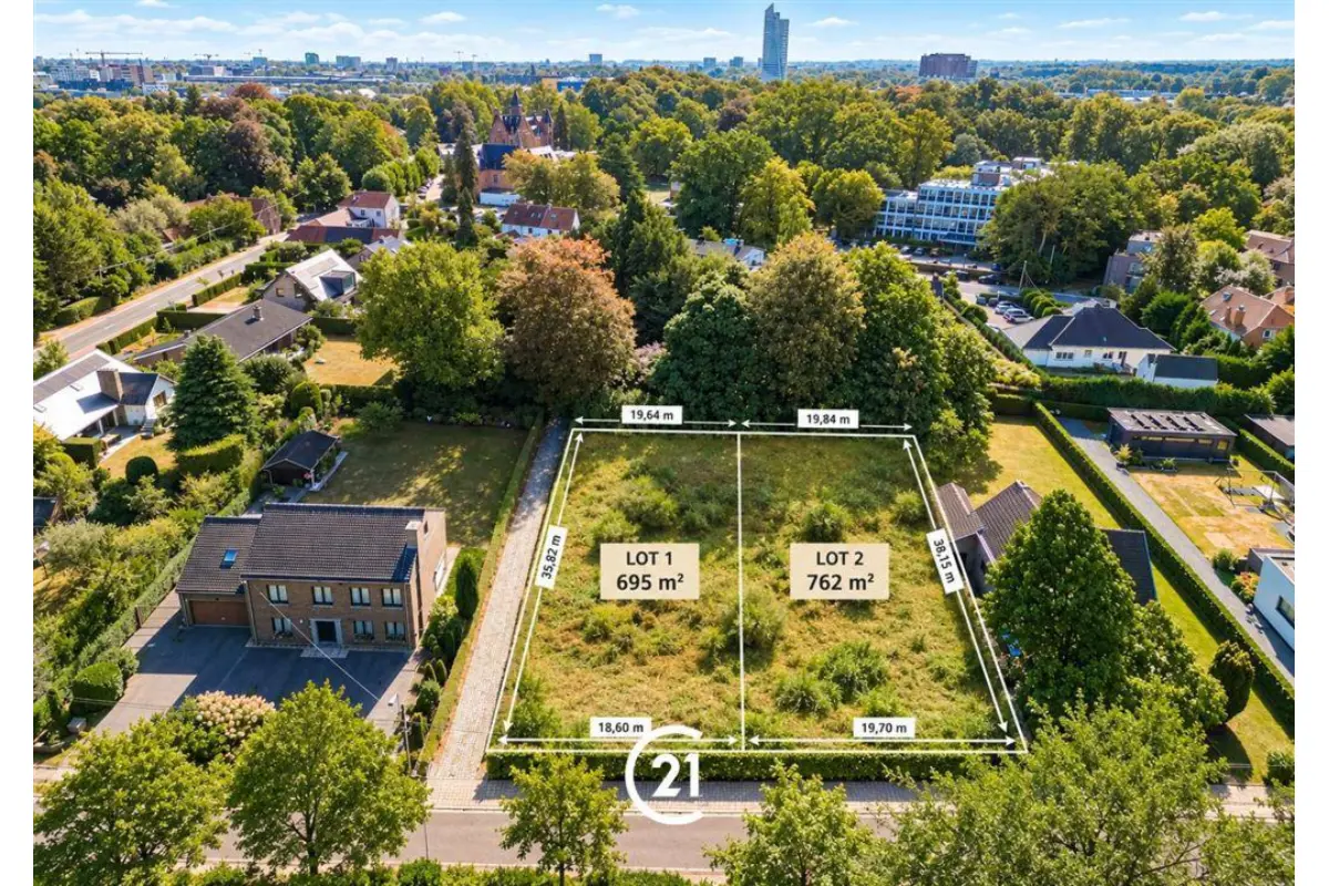 Bouwgrond te  koop in Sint-Denijs-Westrem 9051 399000.00€  slaapkamers m² - Zoekertje 827101