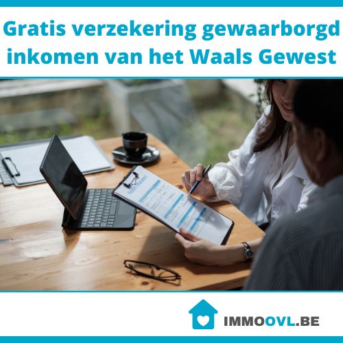 Gratis verzekering gewaarborgd inkomen van het Waals Gewest